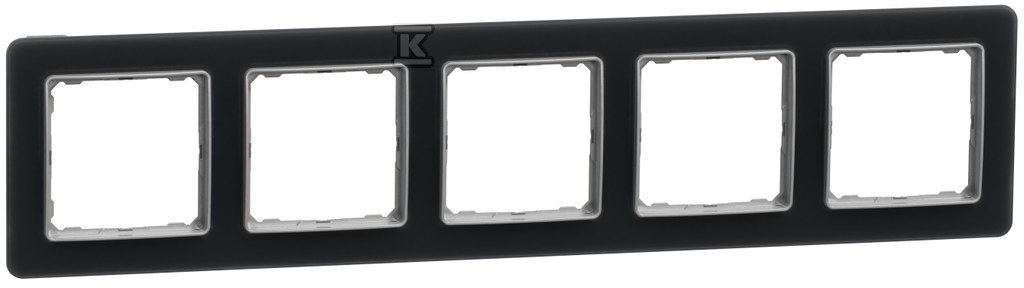 Ramka 5-krotna, imitacja szkło przydymione SEDNA ELEMENTS