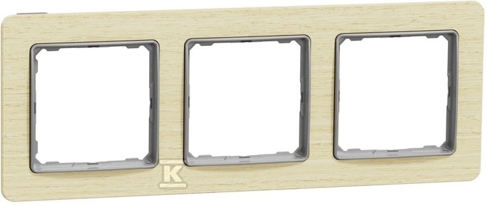 Ramka 3-krotna, imitacja brzoza SEDNA ELEMENTS