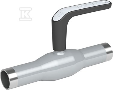 Zawór kulowy VEXVE X ze stali nierdzewnej, DN25 PN40 do wspawania, przelot zredukowany