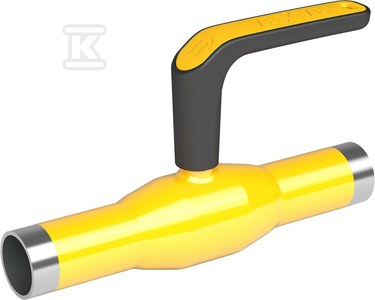 Zawór kulowy VEXVE X do gazu, DN50 PN40 do wspawania, przelot zredukowany