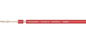 Przewód solarny H1Z2Z2-K 1x6 czerwony