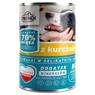 Frendi Mokra Karma Dla Dorosłych Psów Z Kawałkami Kurczaka W Sosie 400 g
