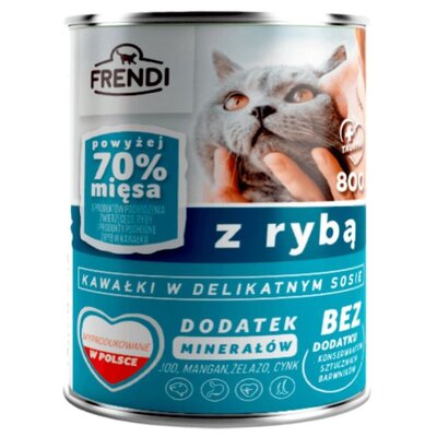 Karma dla kota FRENDI Ryba 800 g