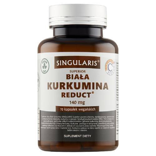 SINGULARIS Superior Biała kurkumina Reduct, 70kaps. - >>> DARMOWA od 149zł 