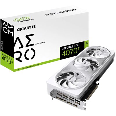 Gigabyte GBT RTX4070TI 12GB AERO OC GV-N407TAERO OC-12GD