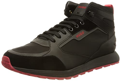 HUGO Męski Icelin_Hito_nypu HIGH_TOP, Black1, 41 EU