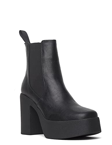 LAMODA - Kozaki na platformie Pick n Mix, EU 40, Black Pu, 40 EU
