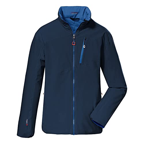 Killtec Męska kurtka softshellowa/kurtka dwustronna, pakowanie KOW 88 MN JCKT, ciemnopetrol, L, 38578-000