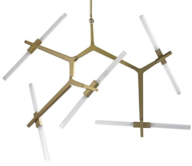 MOOSEE lampa wisząca CANDELABR 10 złota