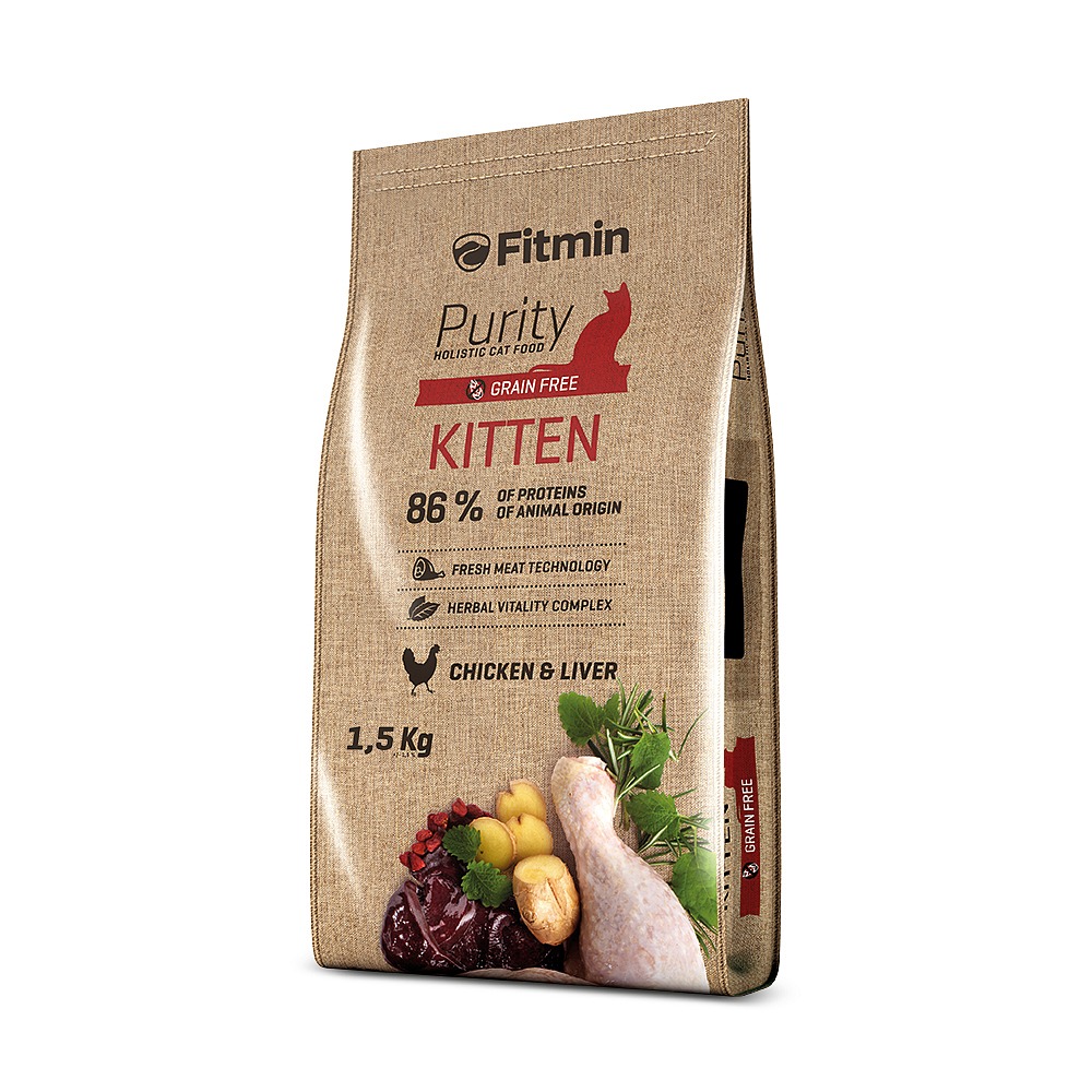 Fitmin Purity Kitten Grain Free 1,5 kg