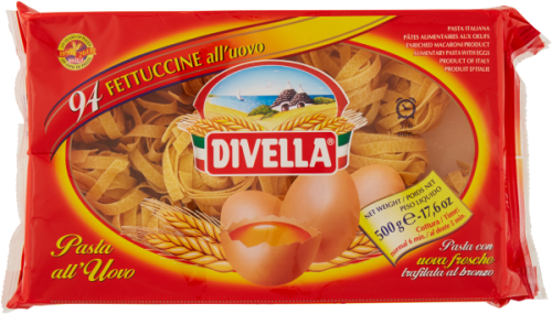 Divella Fettuccine 94 - makaron wstążki (500 g)