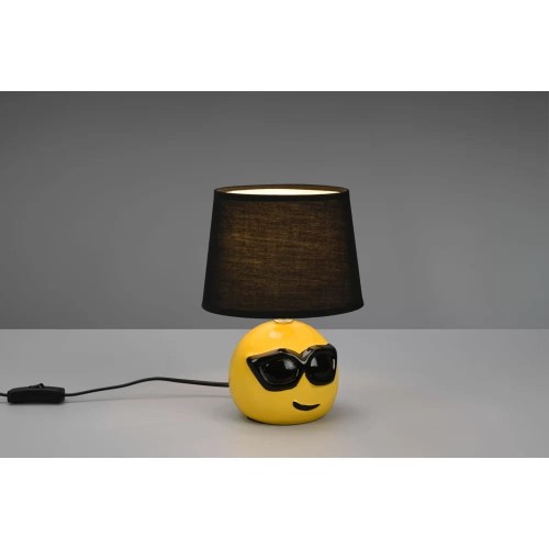 Trio Rl Grace R51131012 lampa stołowa lampka 1x40W E14 niebieska/złota