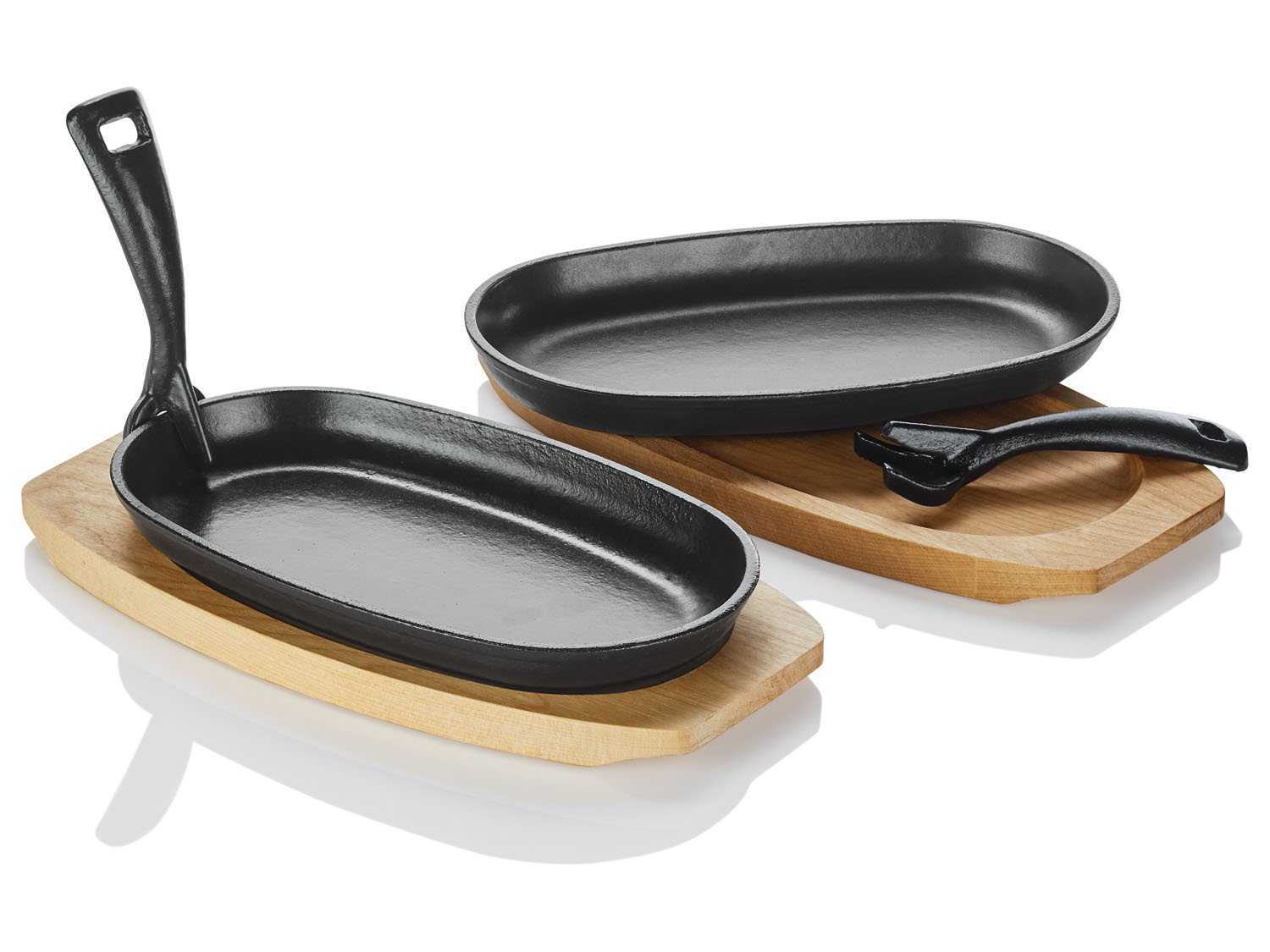 ERNESTO Zestaw patelenek żeliwnych do serwowania, 2 sztuki