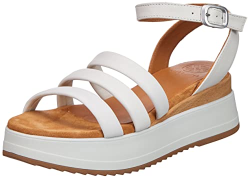 Unisa Sandały damskie Sandały Wedge, kość słoniowa, 44 EU