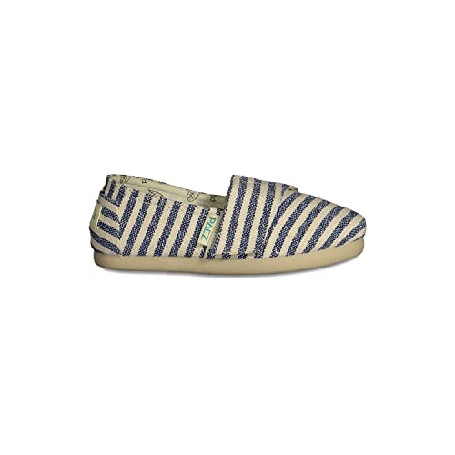Paez Unisex Baby Surfy Lurex espadryle, srebro, 26 EU
