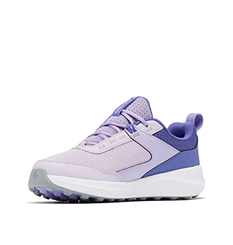 Columbia Youth Hatana Wodoszczelne buty trekkingowe dla dzieci, Morning Mist, Purple Lotus, rozmiar 39, Morning Mist Purple Lotus, 39 eu