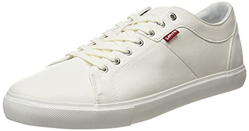 Levi's Woods, Trampki męskie, Regular White, 48 EU