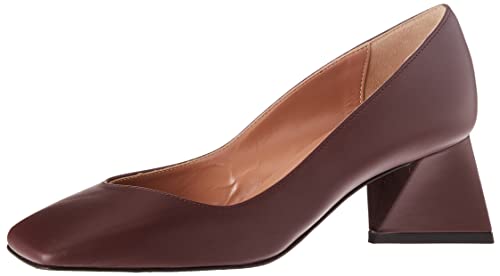 Pollini Damskie czółenka z dekoltem, bordowe, 40,5 UE