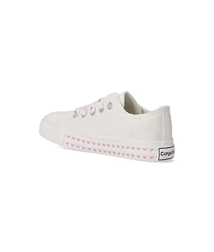 Conguitos Damskie trampki Tucson Low-Top, Biały, 35 EU