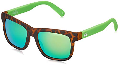 Quiksilver Balky Okulary Słoneczne, Dzieci, Brown/Brown/Green - Combo, 1Sz