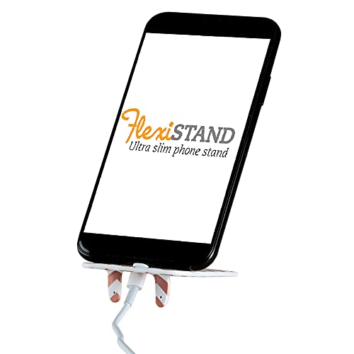 Flexistand Kompaktowy i regulowany stojak na telefon iPhone i urządzenie z systemem Android, szewron w kolorze różowego złota