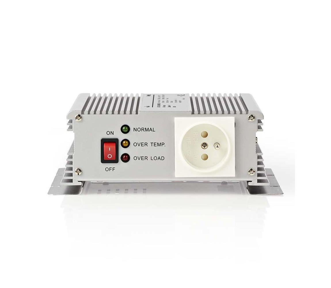 Nedis PIMS60024E - Przetwornica napięcia 600W/24/230V