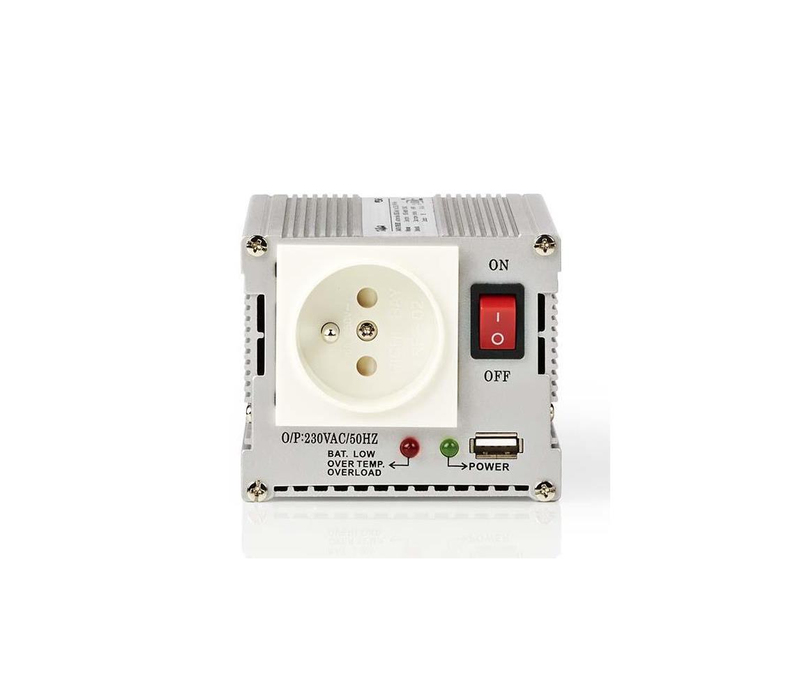 Nedis PIMS30024E - Przetwornica napięcia 300W/24/230V