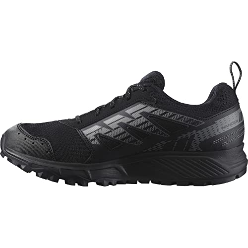 Salomon Męskie buty trekkingowe Gore-TEX Hiking Shoe, czarne/pewter/szare (Frost Gray), 43 1/3 EU, Black Pewter Frost Gray, 43 1/3 EU