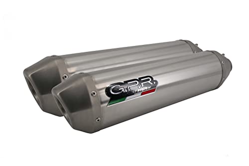 GPR Yamaha Mt-03 660 2006/13 Para Wydechowa Zatwierdzone Serii GPR Pentasport, Full Titanium