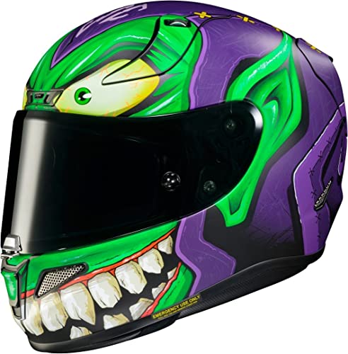 HJC, kask motocyklowy RPHA11 Green Goblin Marvel, L