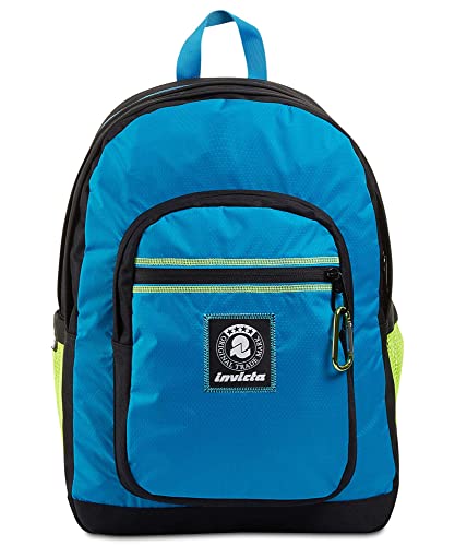 Invicta Plecak Jelek ZAINO JELEK Dla dzieci i młodzieży (Paczka 1), Niebieski/zielony, Taglia unica, Casual