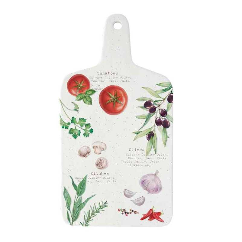 PORCELANOWA TACKA-DESKA SERWISOWA NA SERY I PRZEKĄSKI Home & Kitchen - 34,5 cm