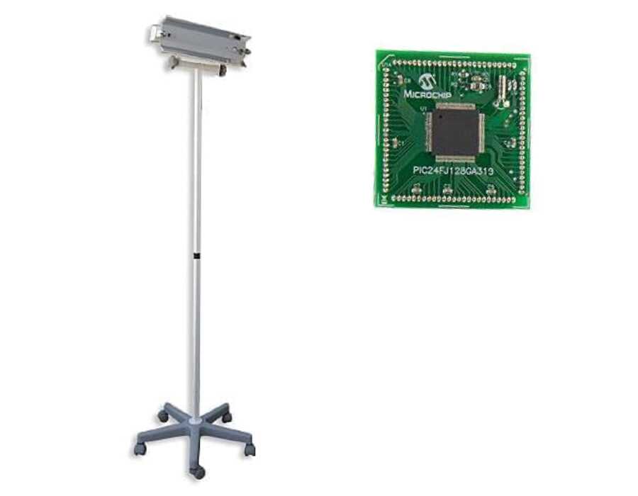 NBV-15PL lampa bakteriobójcza bezpośredniego działania 1x15W mobilna z licznikiem