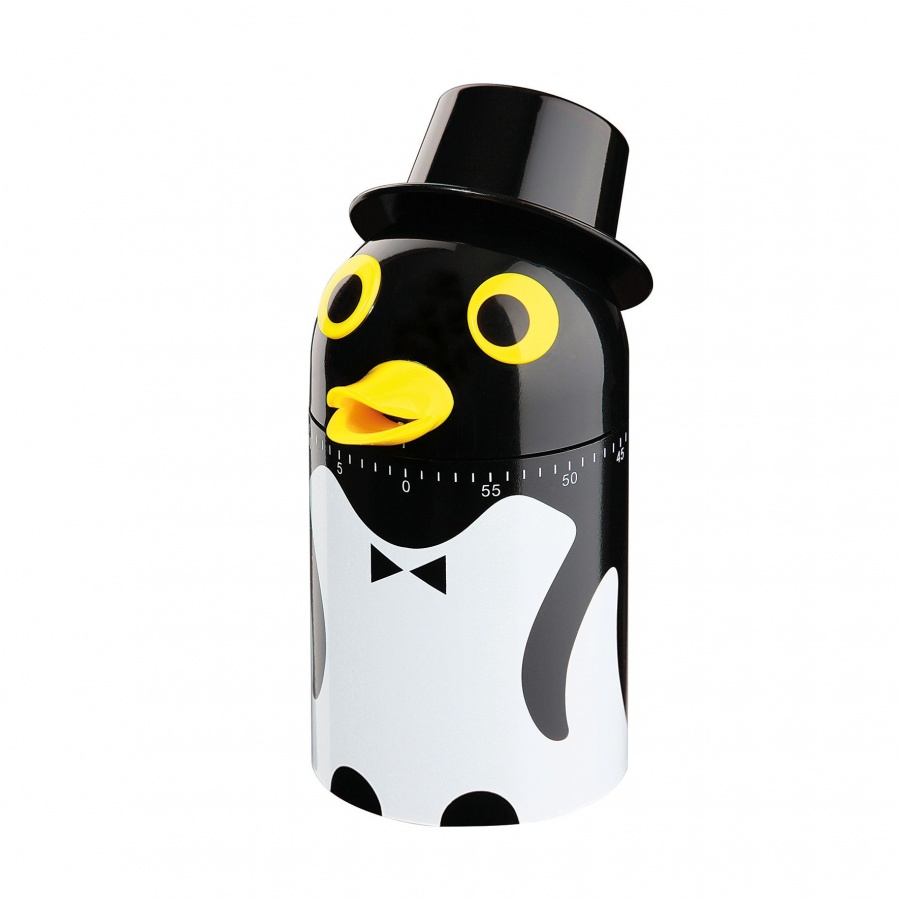 Küchenprofi Kuchenprofi Penguin Czarny Minutnik Kuchenny Plastikowy