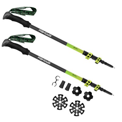 Spokey - Kije trekkingowe, Carbon