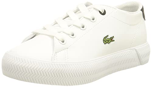 Lacoste Unisex dziecięce tenisówki Gripshot, Wht Blk - 20 EU