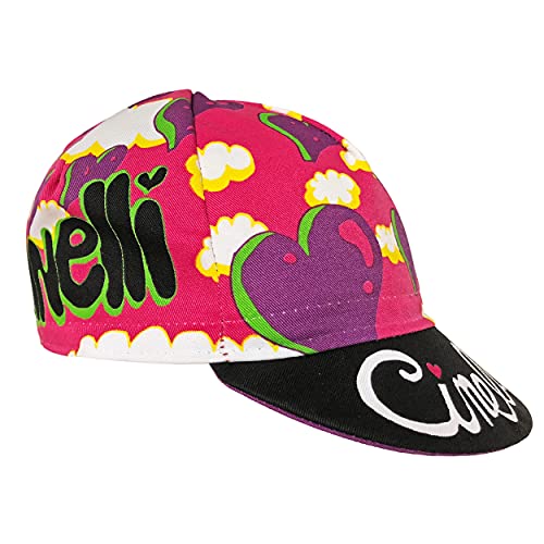 ERTGHH Cinelli Ana Benaroya czapka rowerowa, serce, jeden rozmiar niebieska