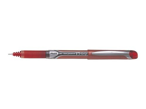 Pilot Cienkopis kulkowy V5 grip czerwony (WP1378)