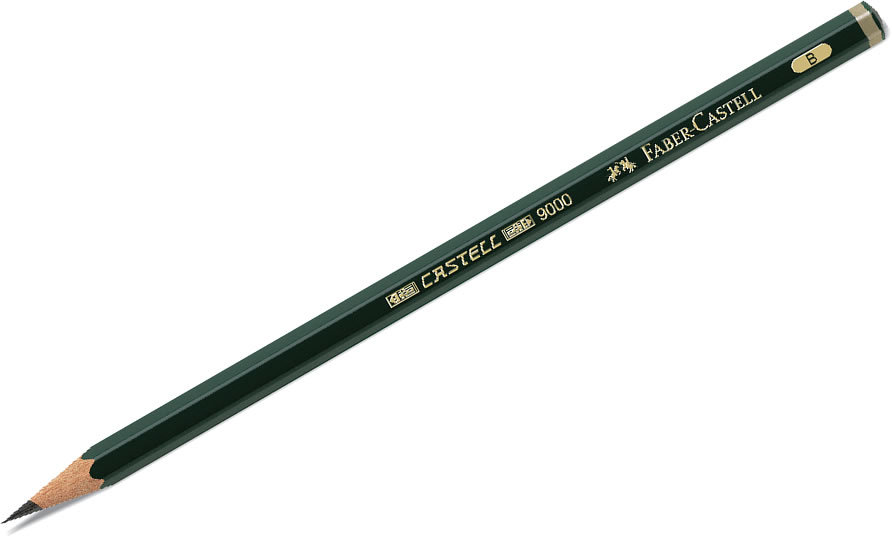 Ołówki zwykłe Faber Castel czarny FC119001)