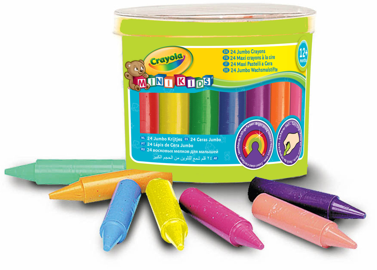 Crayola Kredki świecowe Mini Kids 24 sztuk