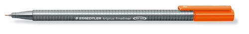 Staedtler Cienkopis Triplus Fineliner pomarańczowy