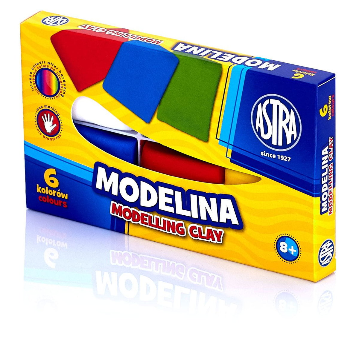 Astra papiernicze Modelina 6 kolorów
