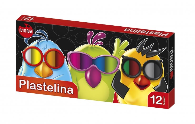 Mona Plasteliny NUNO 12 KOLORÓW