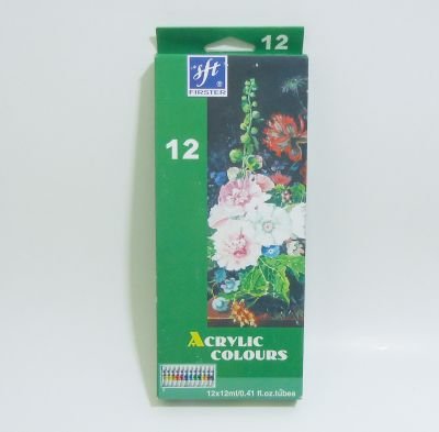 Titanum Farby akrylowe 12 kolorów