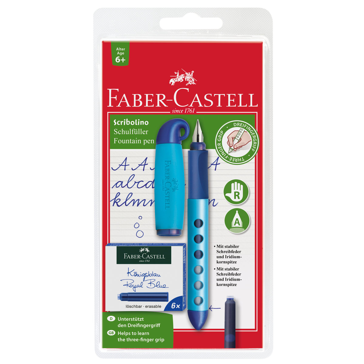 Faber Castell Pióro wieczne 149802 + naboje WIKR-925216 WIKR-925216