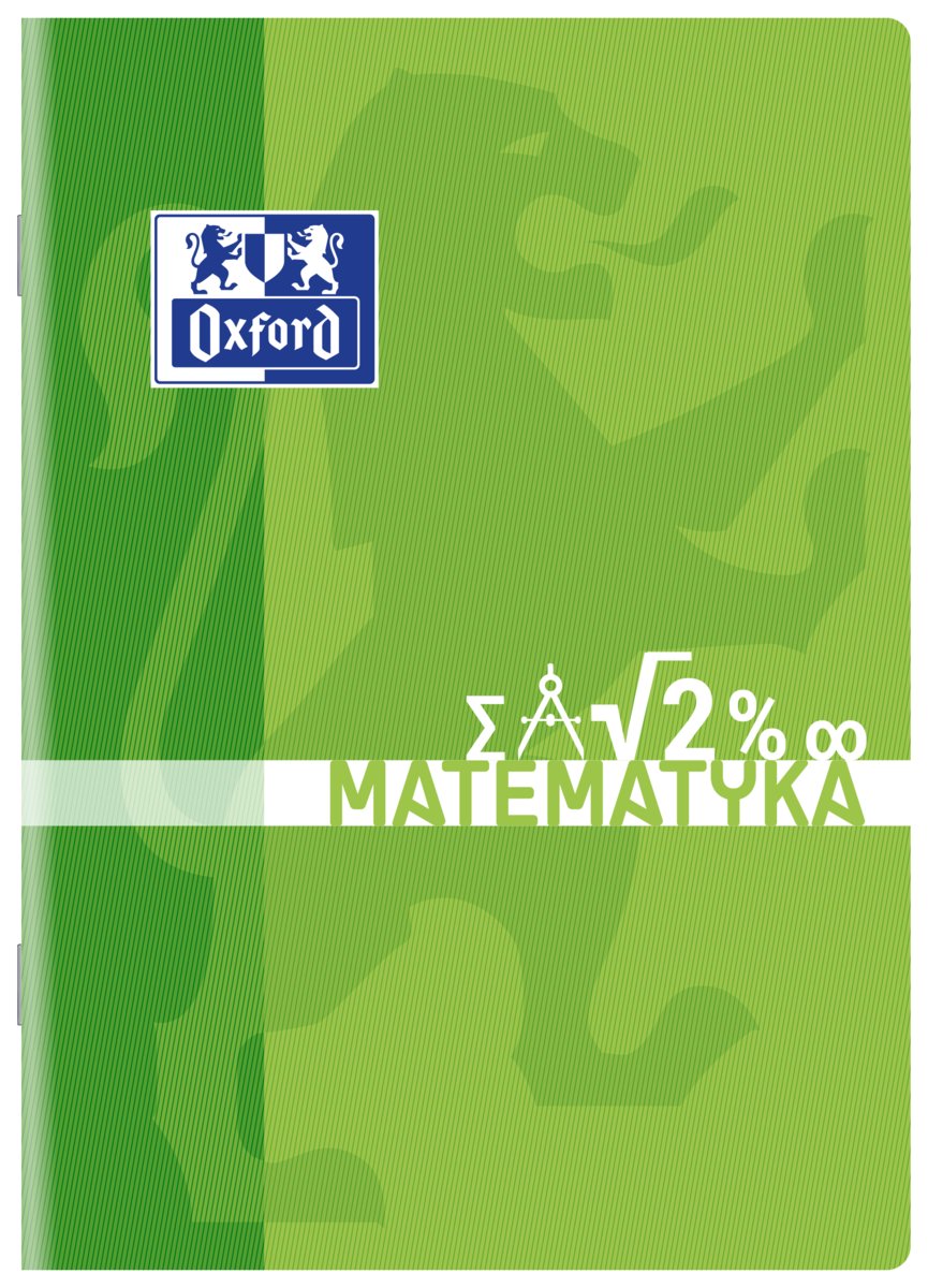 Oxford ZESZYT MATEMATYKA A5 60 KARTEK wszystko dla domu i biura! 400092595