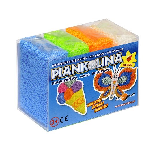 Art And Play Piankolina 4 kostki niebieska WEAAPL0UC004370
