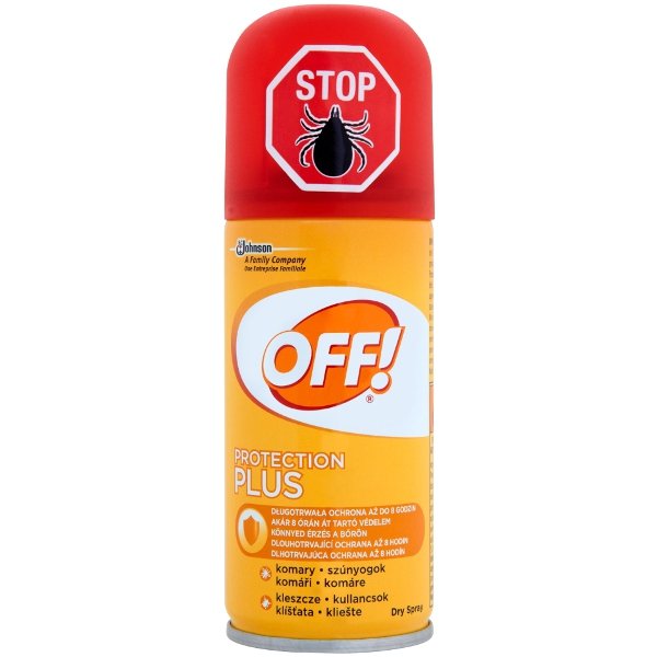 Zdjęcia - Odstraszacz owadów i zwierząt OFF! Protection Plus SPRAY OFF! Protection Plus SPRAY  100ml - śr(aerozol)