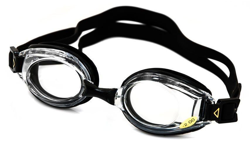 Aqua Speed AquaSpeed, Okulary pływackie, korekcyjne Lumina, czarne z jasnymi szkłami, -6,0