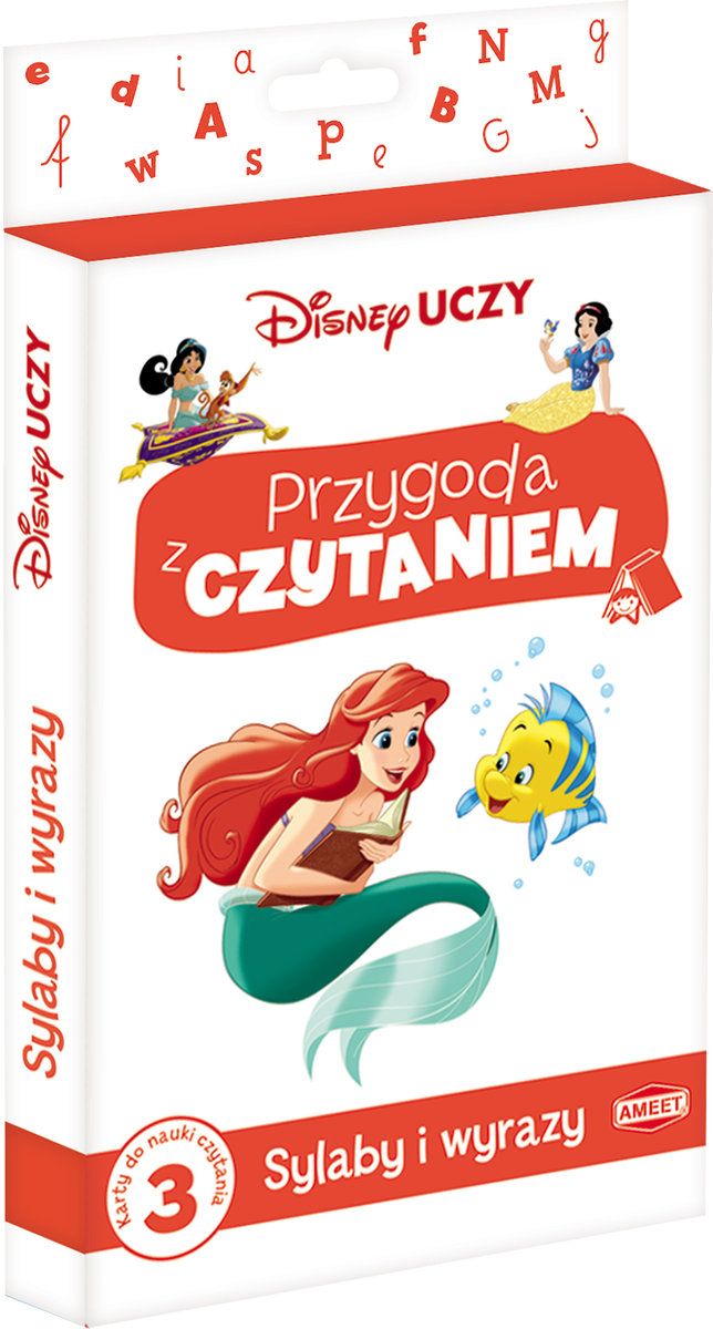 Disney AMEET Uczy. Przygoda z Czytaniem. Sylaby i wyrazy